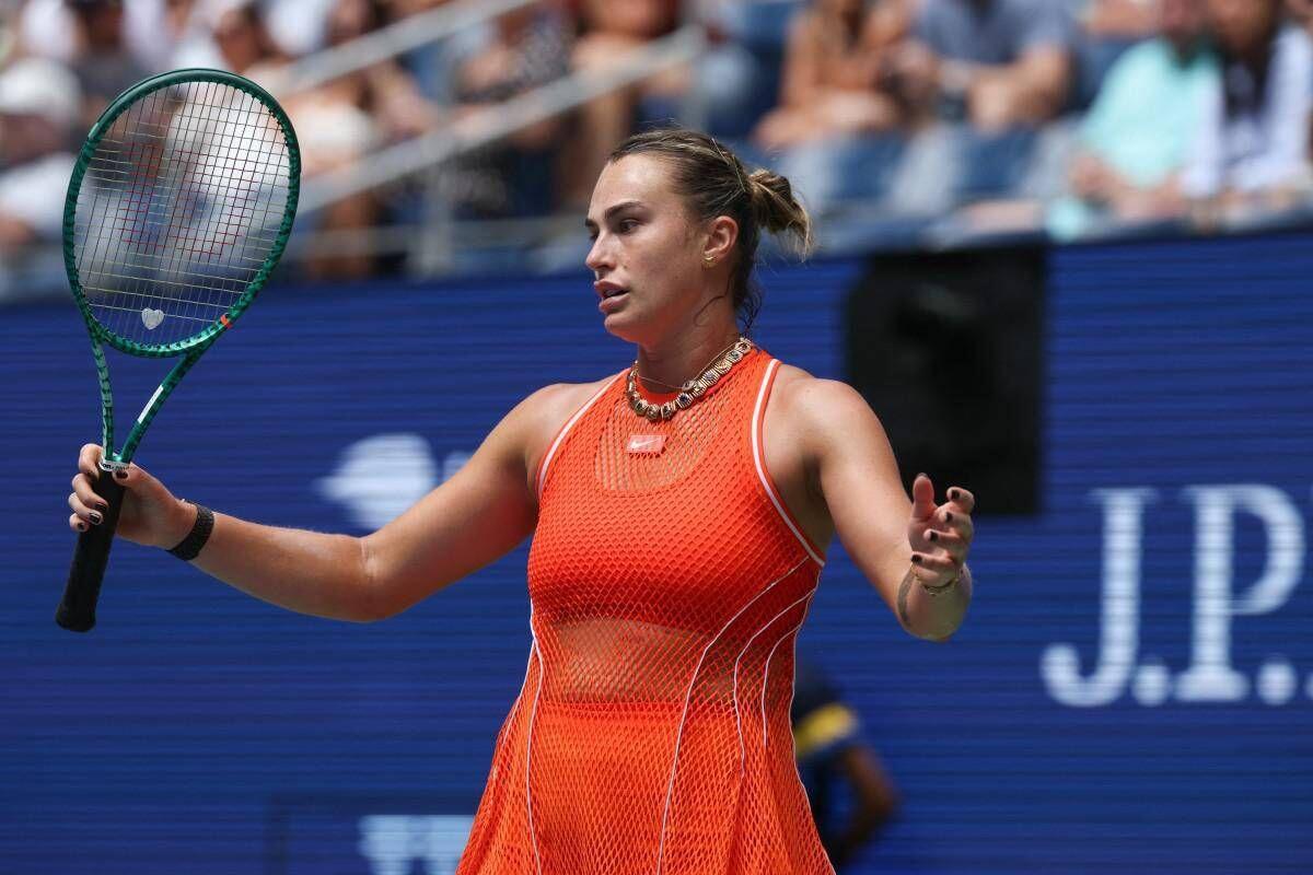 US Open, Sabalenka si lamenta di uno spettatore: "Sta fumando marijuana" - 