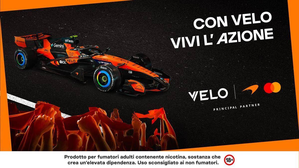 F1, a Monza Velo torna in pista al fianco del team McLaren Mastercard Formula 1 Team - 