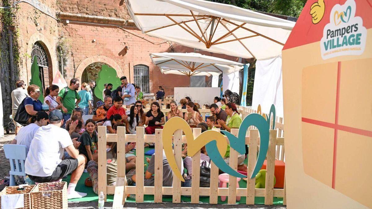 In Famiglia Festival, oltre 5.700 presenze al Forte Trionfale. Al Pampers Village 3.000 iscrizioni - 