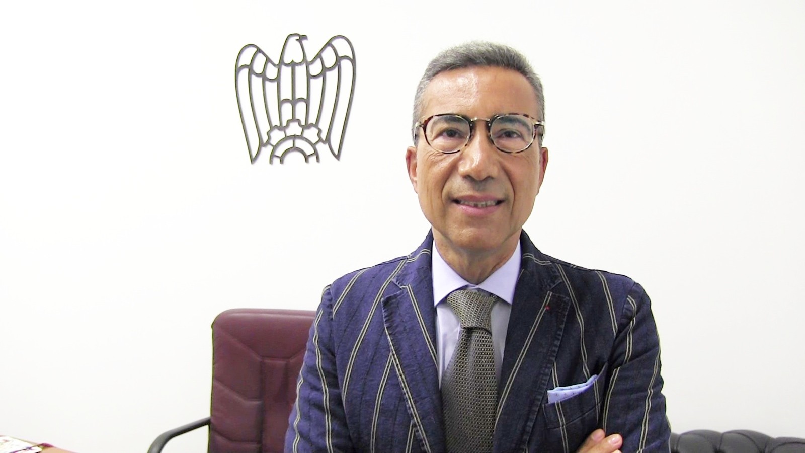 Mario Spanò (Confindustria Crotone): "Vicinanza agli uomini della Squadra Volante della Questura di Crotone" - Foto: Uff. Stampa Confindustria Crotone