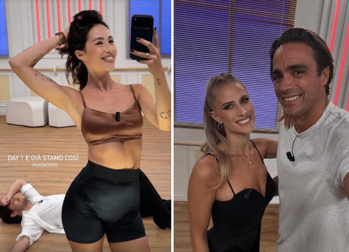 Ballando con le stelle, al via le prove: Perotti ko, entusiamo di Matri e Ramazzotti - 