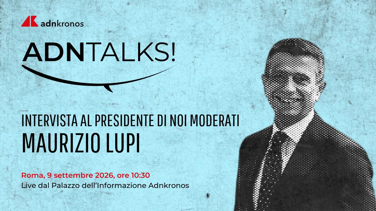 Noi Moderati, Maurizio Lupi ospite dell'Adnkronos domani alle 11 - 