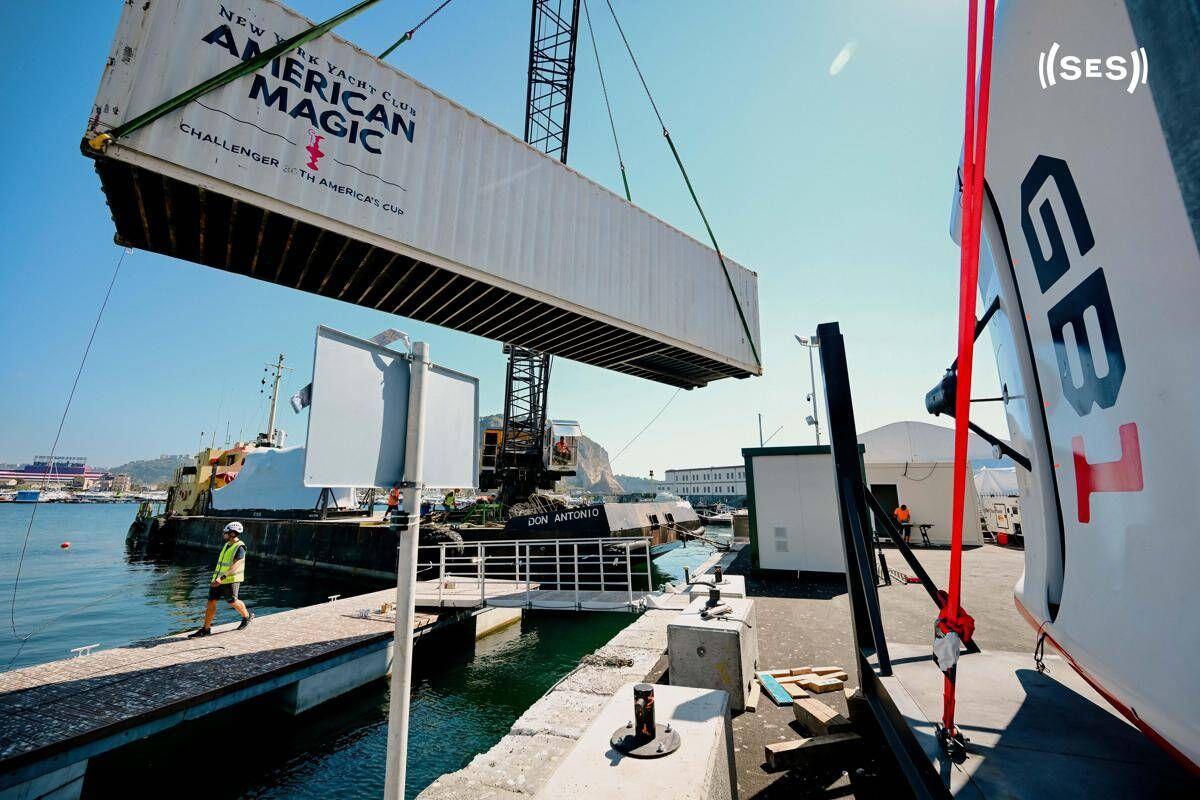 America’s Cup, team Usa arriva a Nisida, Nepi: "A Bagnoli si sta realizzando qualcosa di incredibile" - 