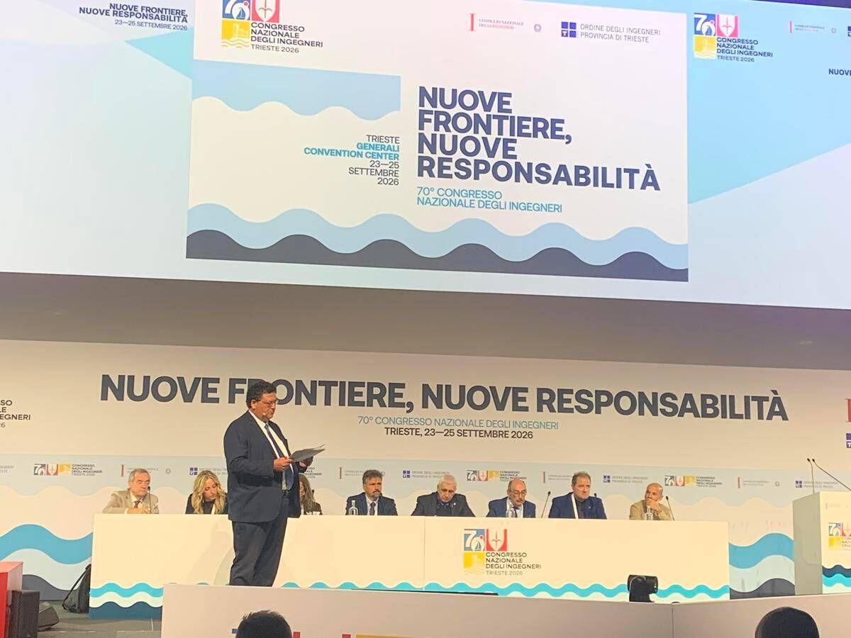 Congresso nazionale ingegneri nel 2027 a Roma - 