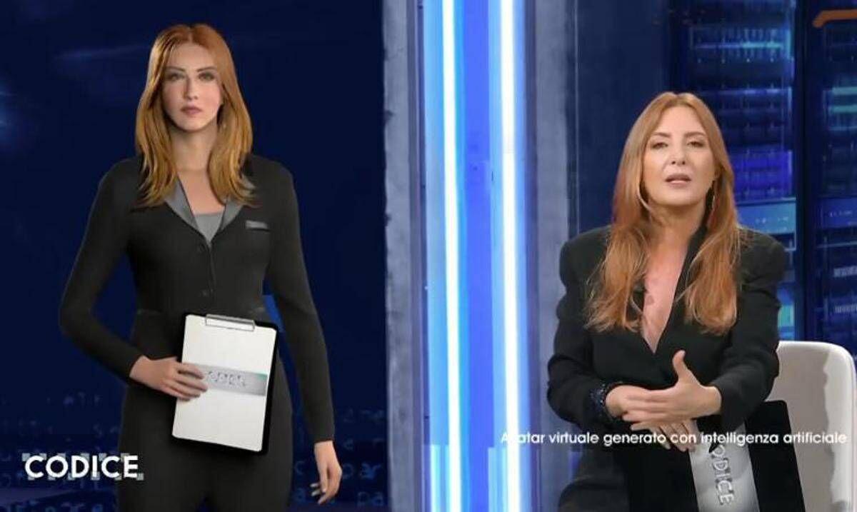 L’avatar con l’AI sbarca in Rai: a “Codice” arriva Ipazia, ecco quello che può fare - VIDEO - 
