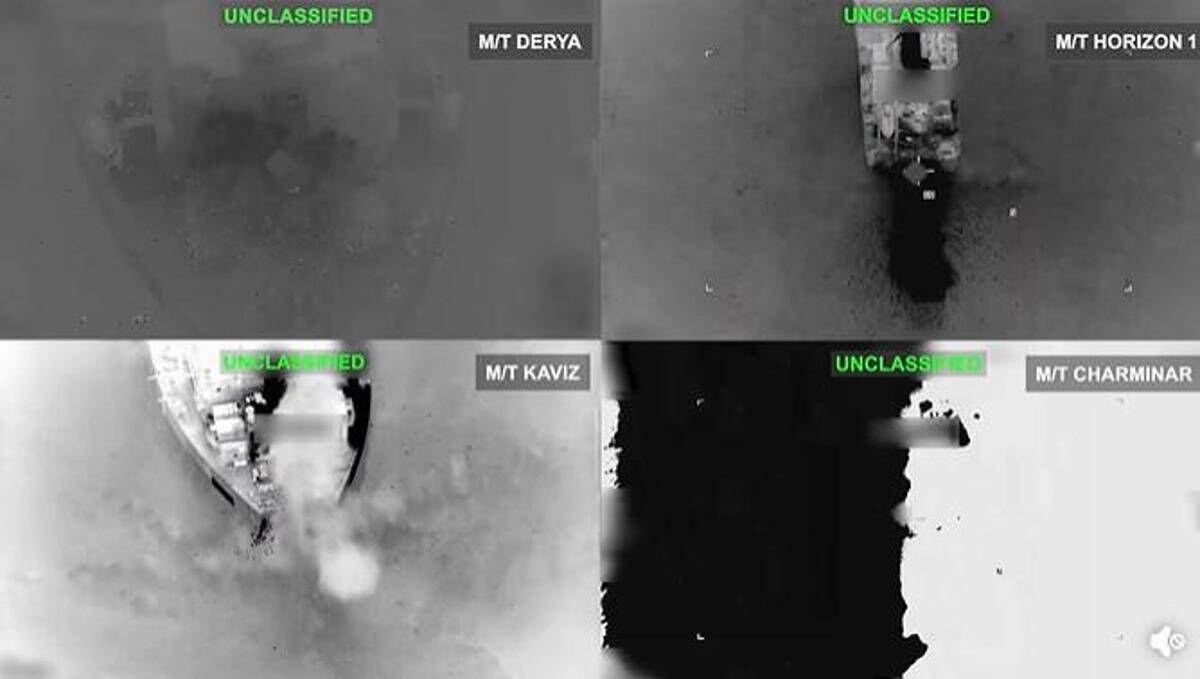 Usa: "Distrutte 5 petroliere iraniane". Teheran lancia bombe a grappolo in Giordania - 