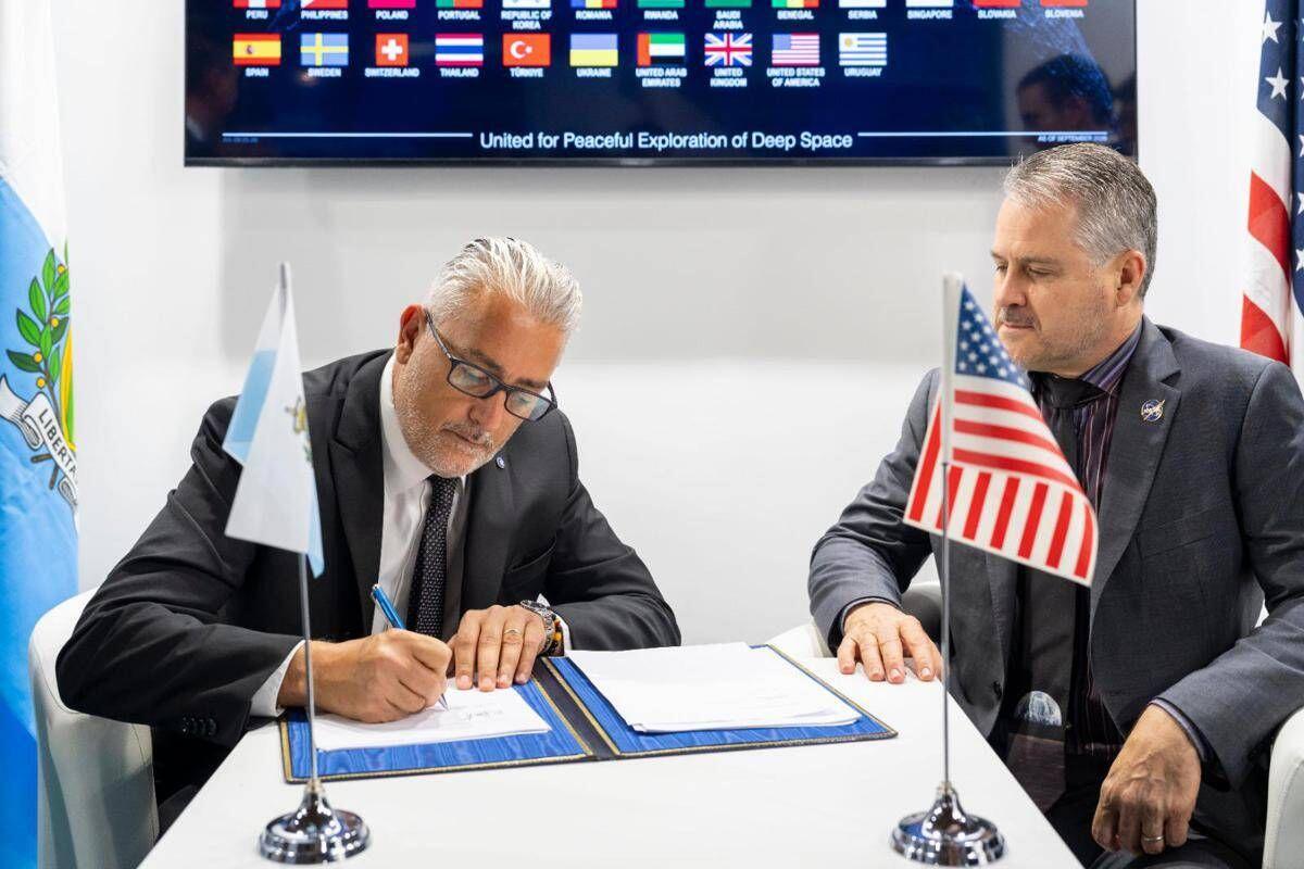 A Bex San Marino firma gli Artemis Accords - 