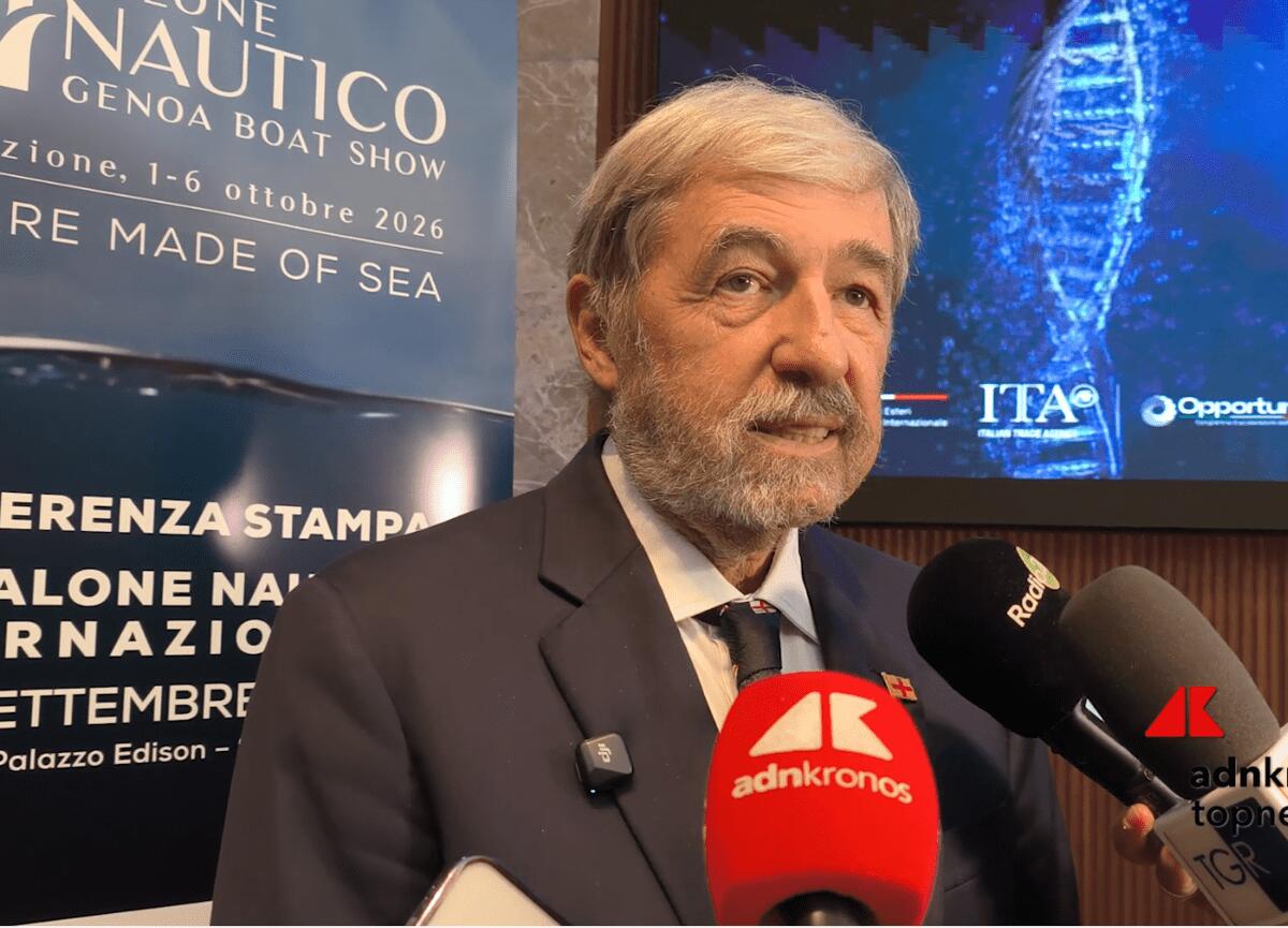 Bucci (Regione Liguria): "Salone nautico di Genova rappresenta l'importanza dell'economia del mare" - 