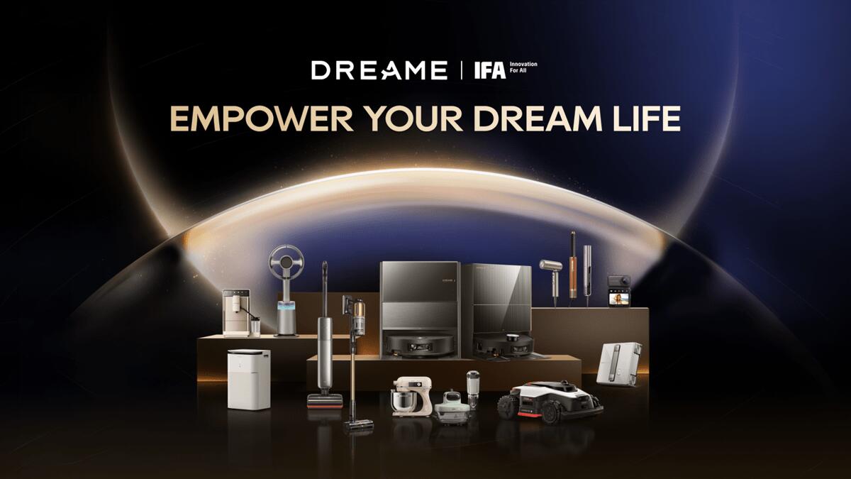 Tecnologia, Dreame all'Ifa di Berlino rafforza leadership in Europa e presenta due nuove categorie di prodotti - 