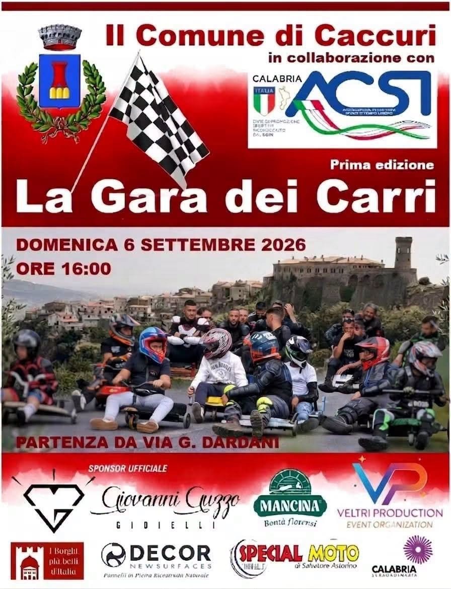 Gara dei carri locandina ufficiale 