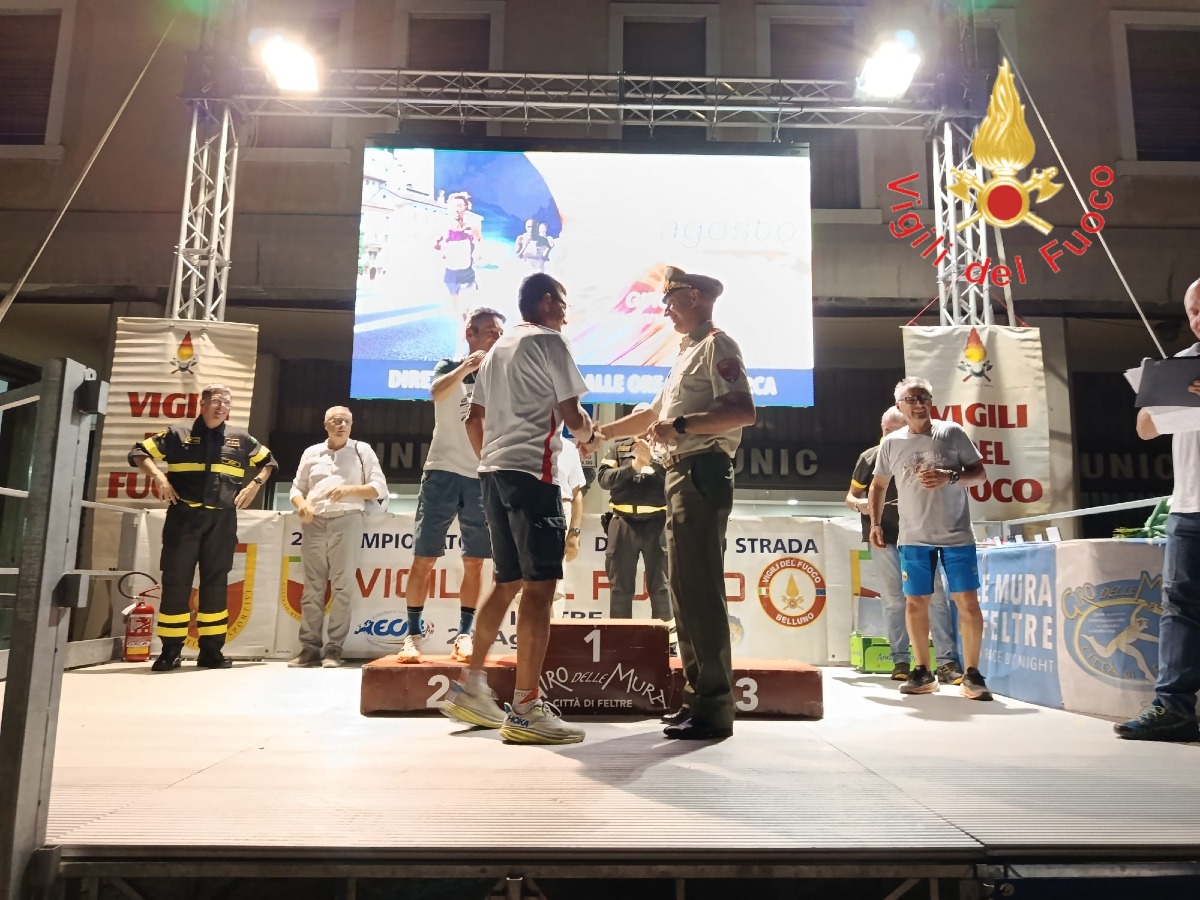 Giro di Feltre - Foto: Uff. Stampa Vigili del Fuoco Catanzaro 3.09.2026