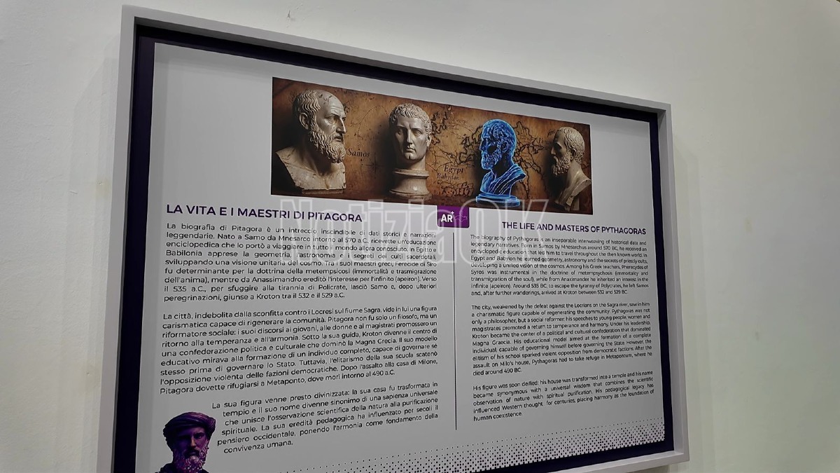 Museo di pitagora crotone - foto redazione 3.09.2026