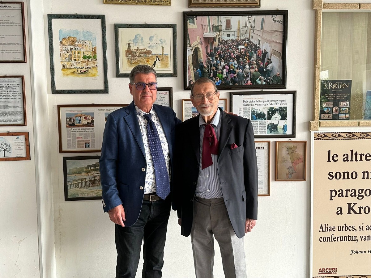 Ludovico Graziani con Fondazione Santa Critelli - Foto Fondazione Santa Critelli 
