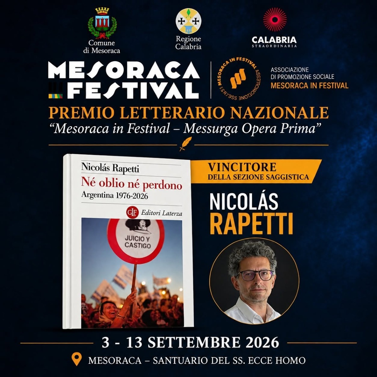Mesoraca In Festival Terza Serata - Foto Uff. Stampa Segreteria Mesoraca In Festival  7.09.2026