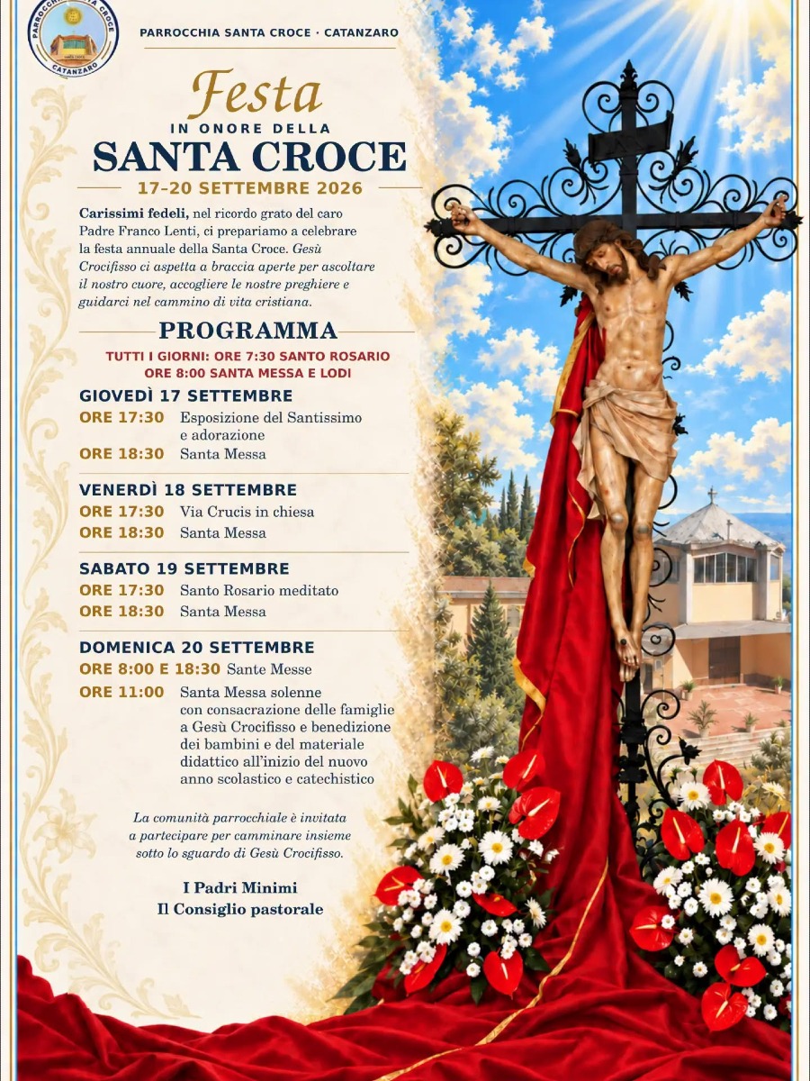 Festa crocifisso- Foto Locandina ufficiale 