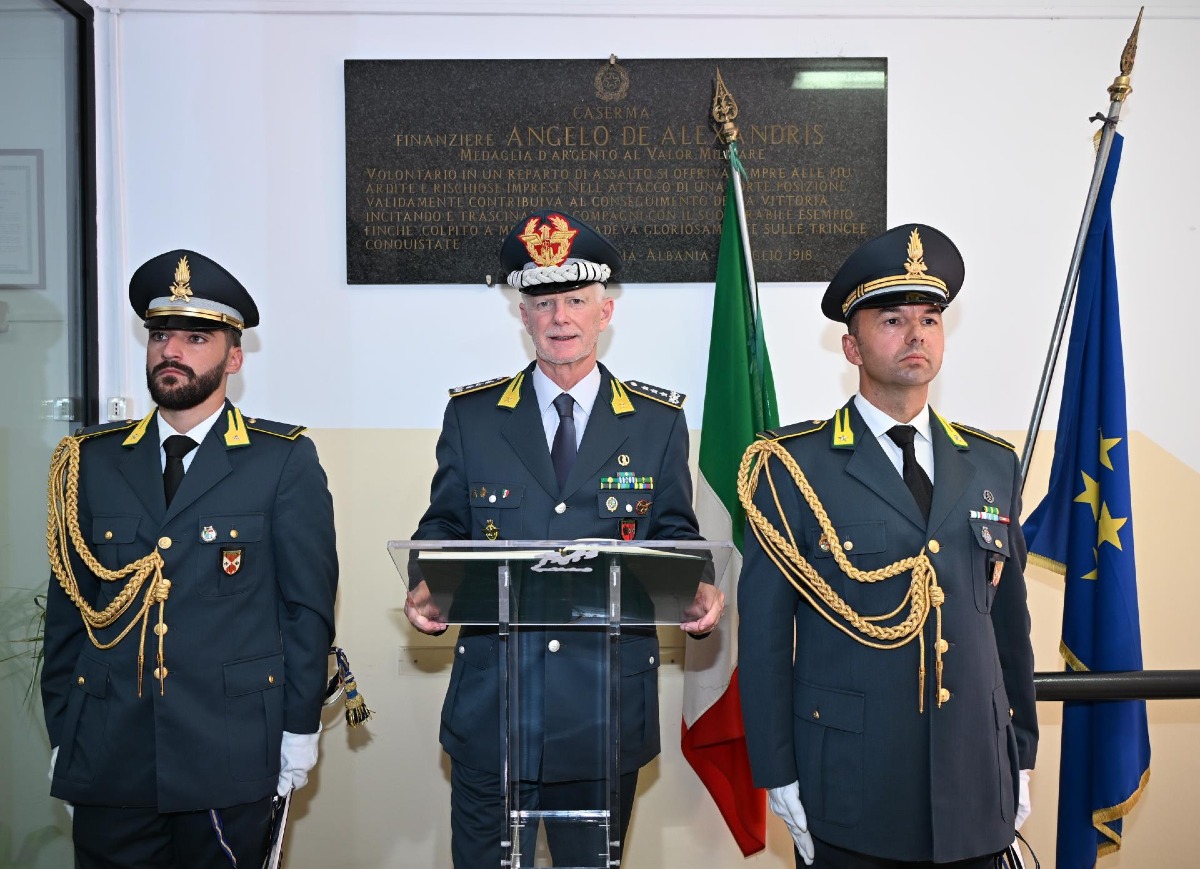 Visita Comandante Interregionale Guardia di finanza Catanzaro - Foto Uff. Stampa Guardia di finanza 18.09.2026