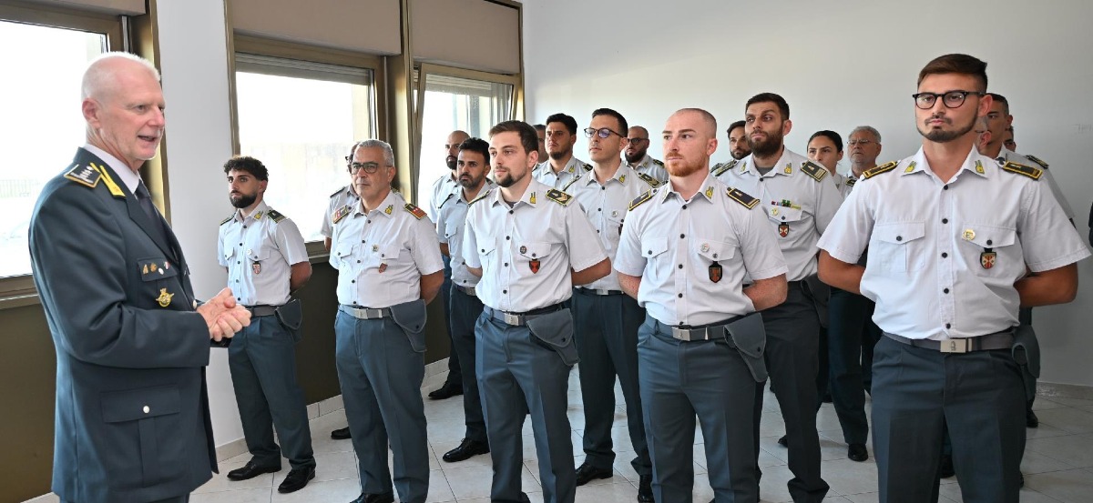 Visita Comandante Interregionale Guardia di finanza Catanzaro - Foto Uff. Stampa Guardia di finanza 18.09.2026