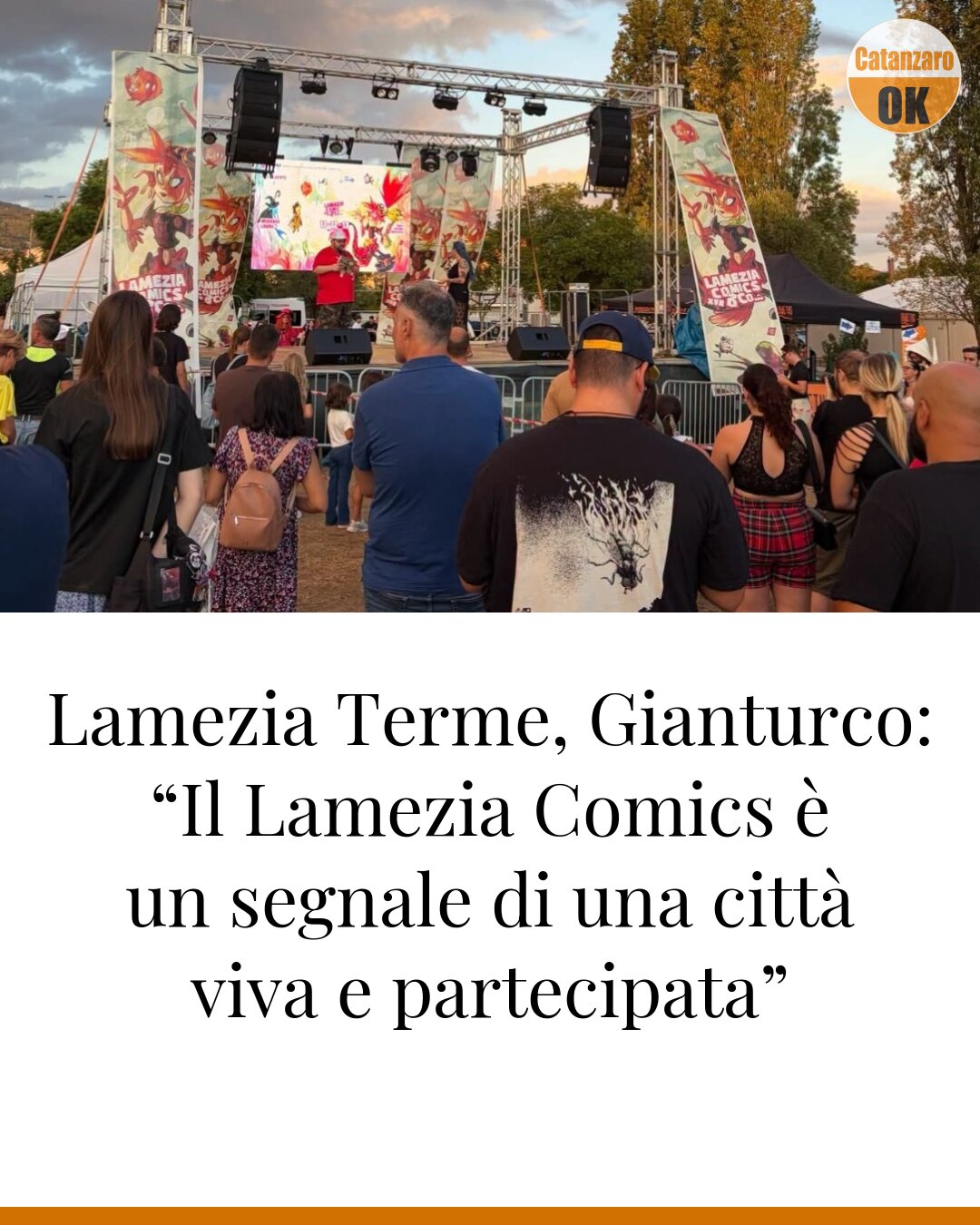 Lamezia Terme, Gianturco: “Il Lamezia Comics è un segnale di una città viva e partecipata”