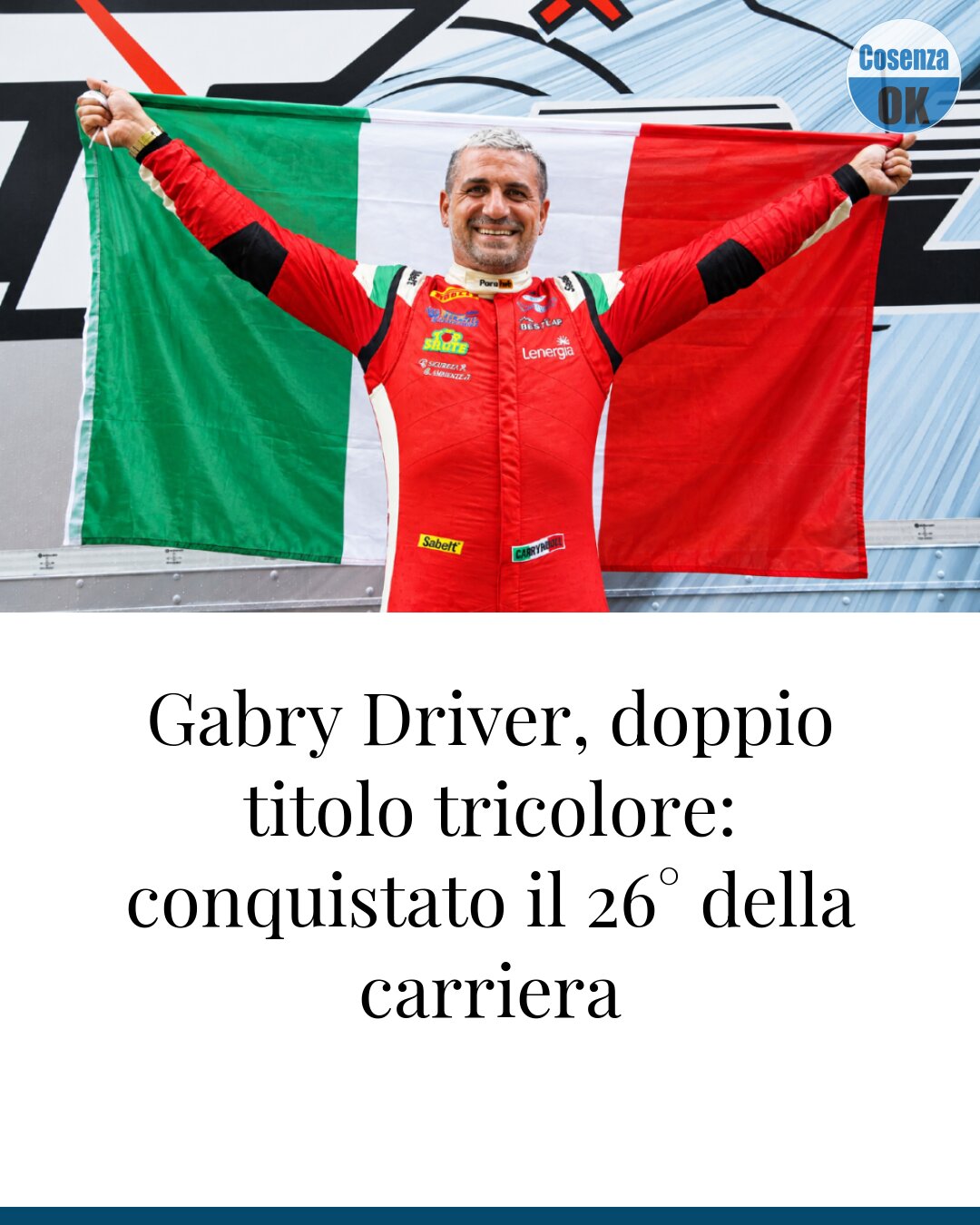 Gabry Driver, doppio titolo tricolore: conquistato il 26° della carriera