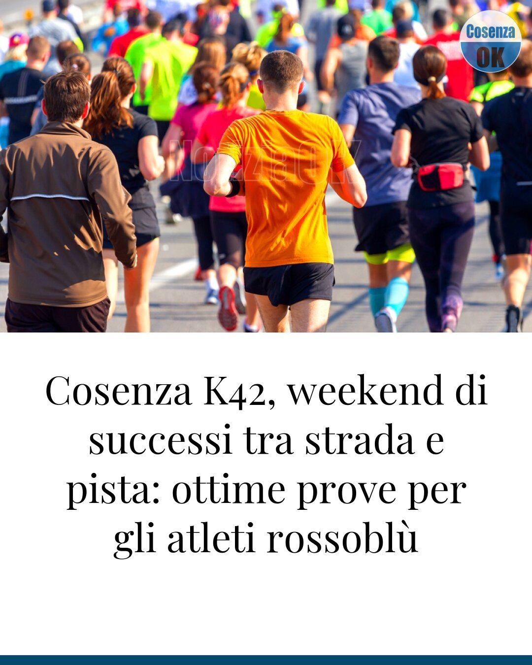 Cosenza K42, weekend di successi tra strada e pista: ottime prove per gli atleti rossoblù