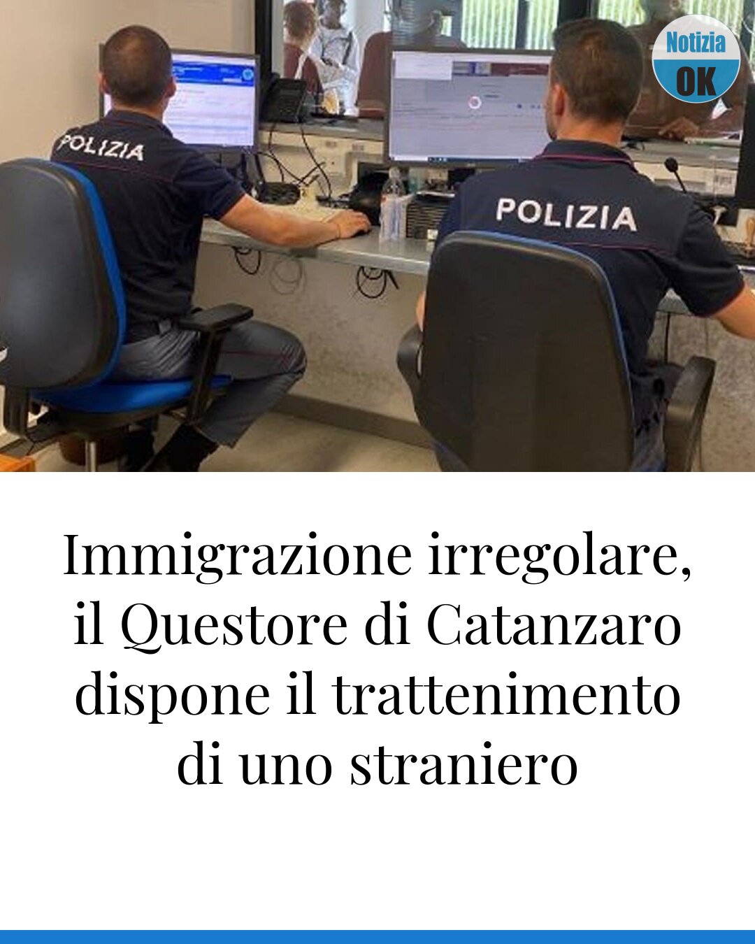 Immigrazione irregolare, il Questore di Catanzaro dispone il trattenimento di uno straniero