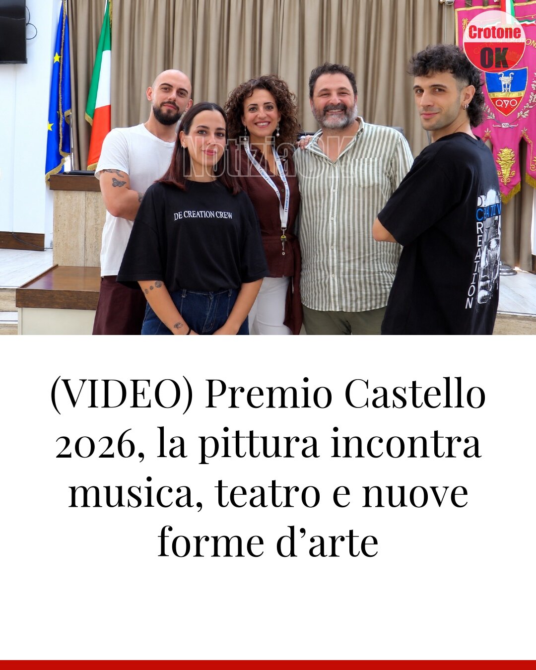 (VIDEO) Premio Castello 2026, la pittura incontra musica, teatro e nuove forme d’arte