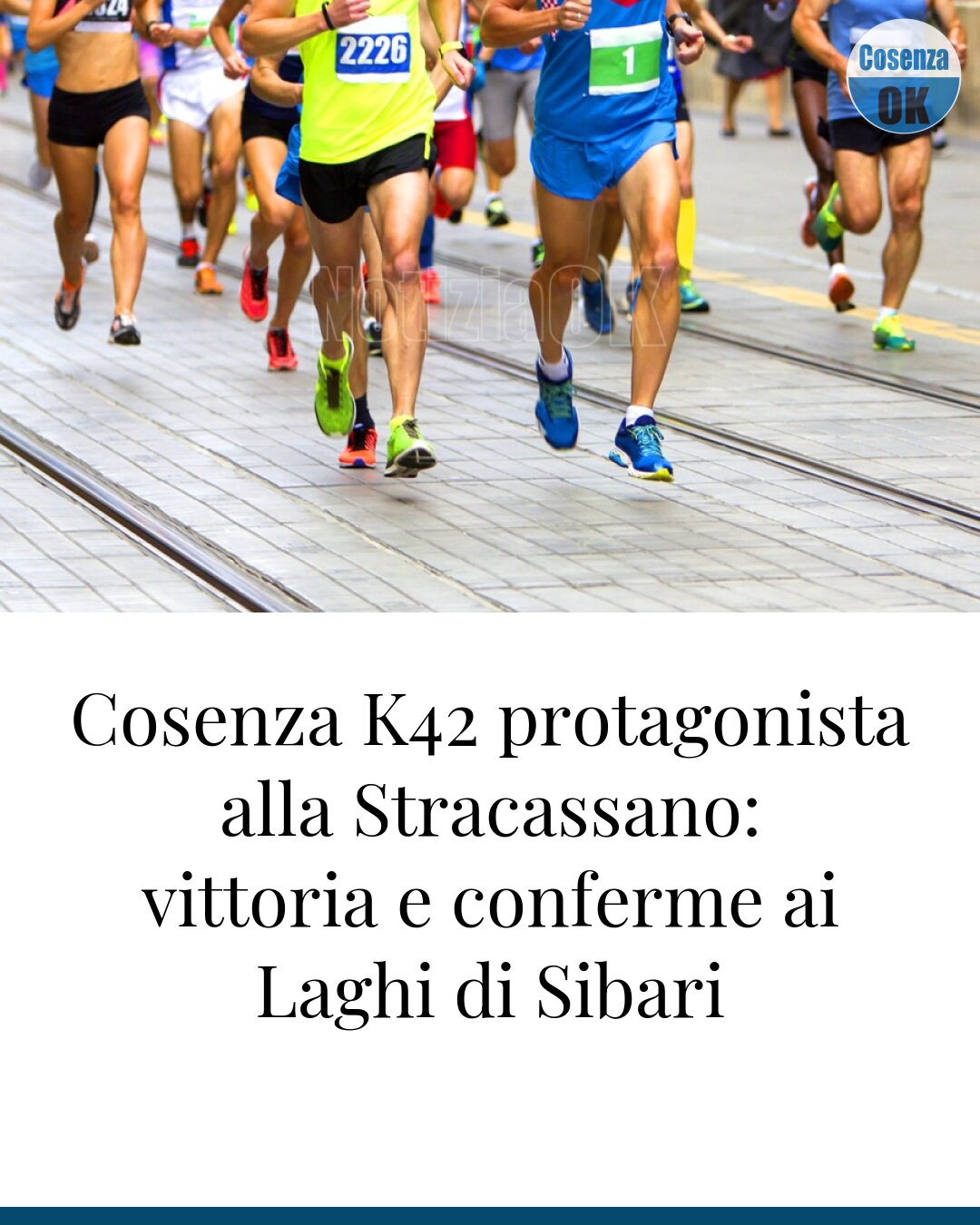 Cosenza K42 protagonista alla Stracassano: vittoria e conferme ai Laghi di Sibari