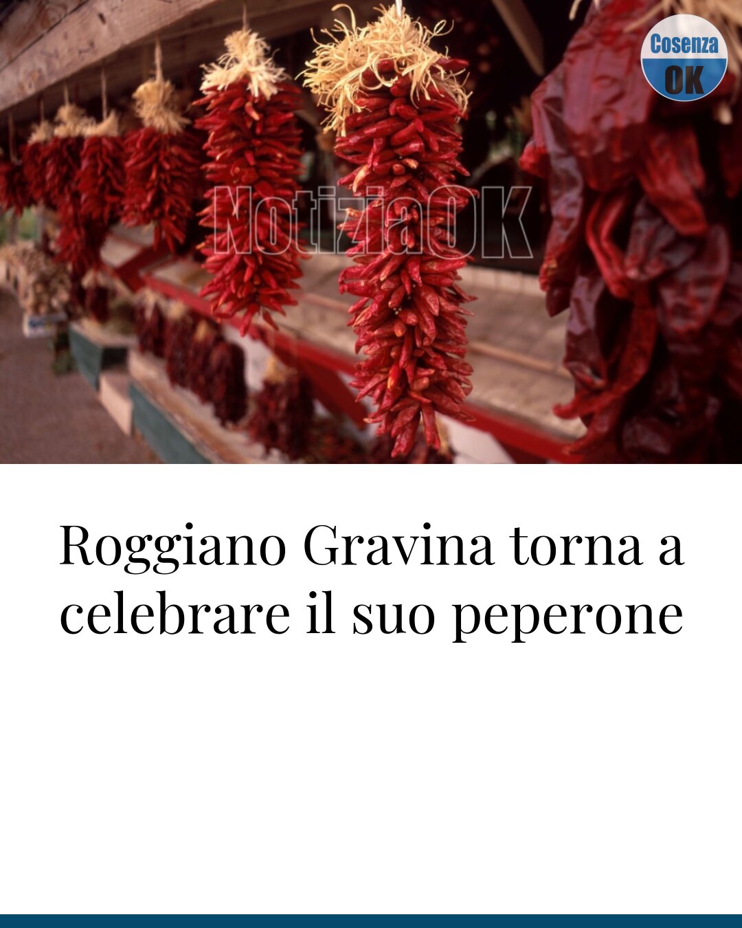 Roggiano Gravina torna a celebrare il suo peperone