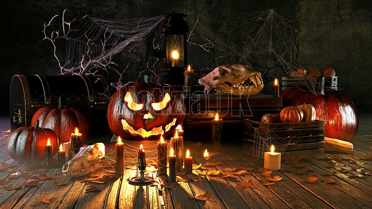 Halloween, al Parco Gaslini di Catanzaro protagoniste le zucche intagliate - Foto: Redazione 