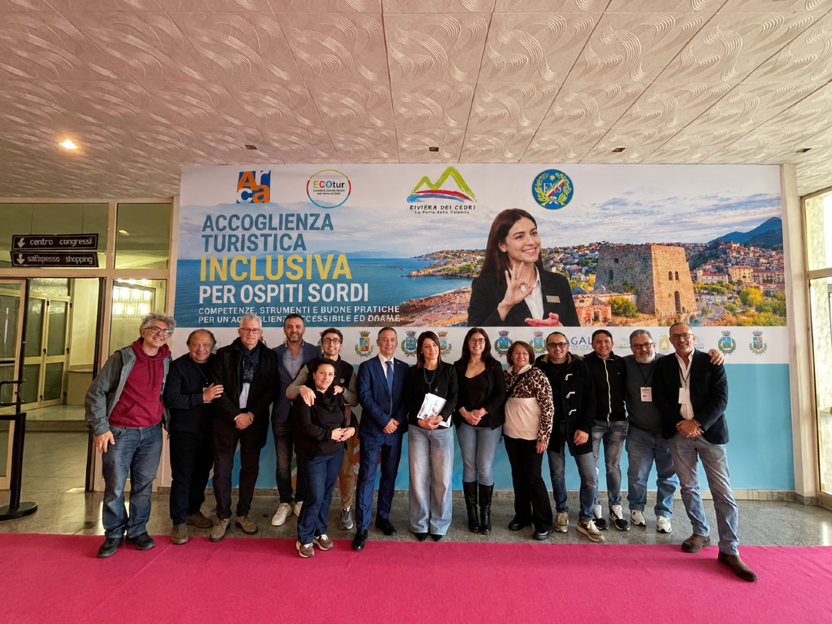 Scalea punta sull’accoglienza inclusiva per gli ospiti sordi - Foto: Corso Accoglienza turistica inclusiva per ospiti sordi