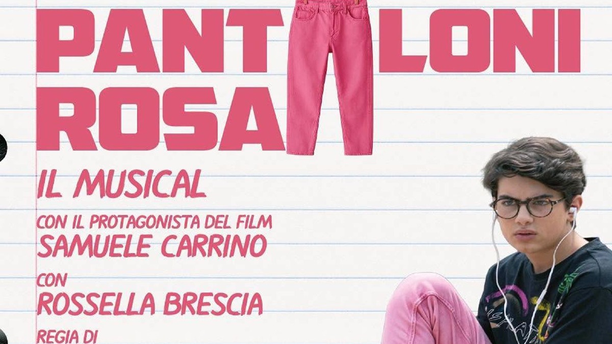 “Il ragazzo dai pantaloni rosa” arriva a Crotone: il musical sul bullismo - Foto Locandina Ufficiale 
