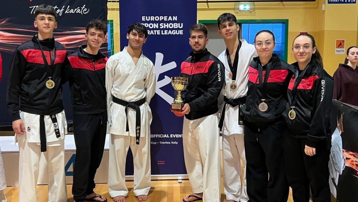 Pasquale Marrone conquista l’Europa: primo posto assoluto nella Ippon Shobu Karate League - Foto: Uff. Stampa Comune di Morano Calabro