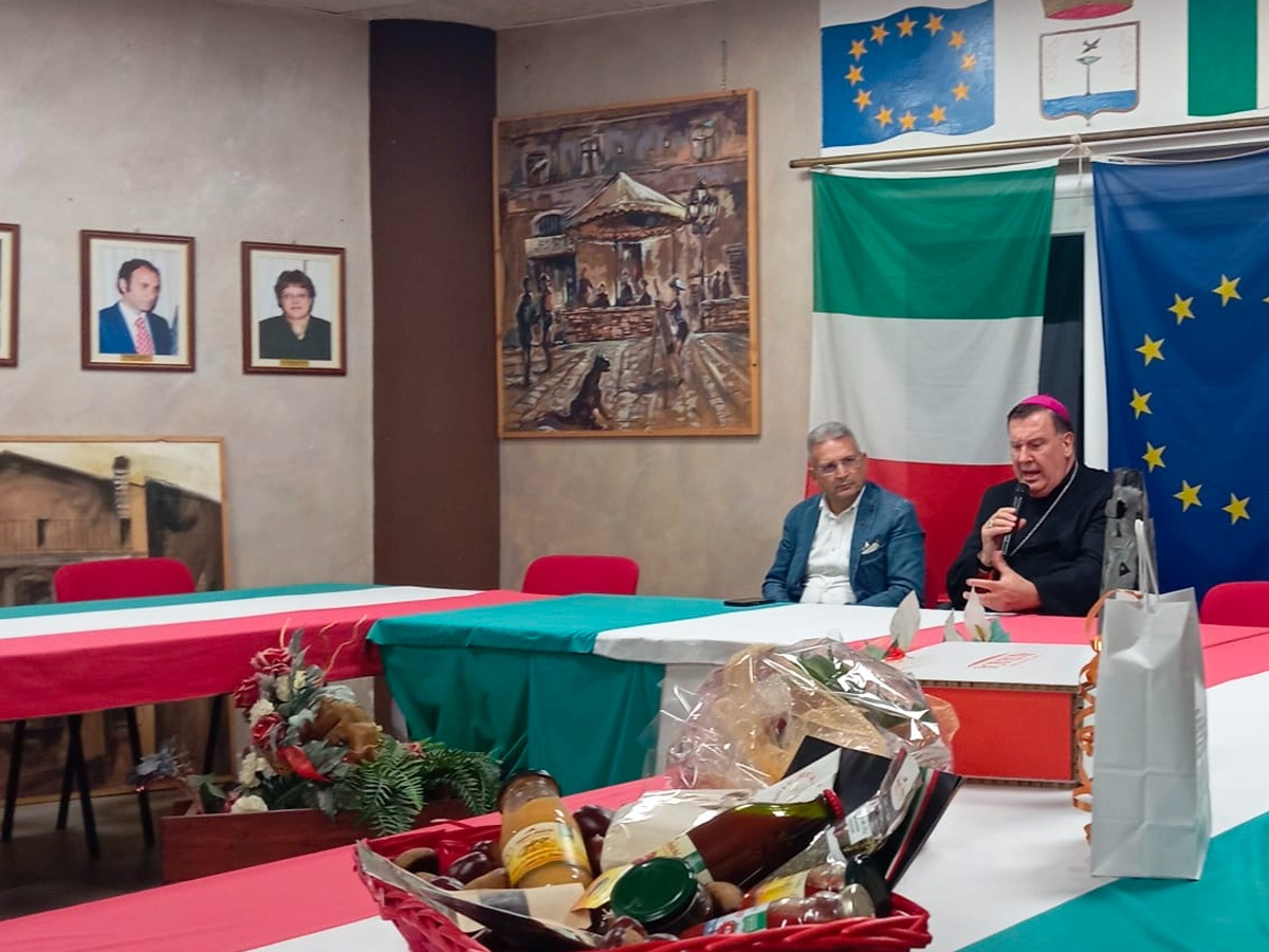 L’arcivescovo Maniago incontra imprese e lavoratori a Cicala - Foto Uff Stampa diocesi di catanzaro