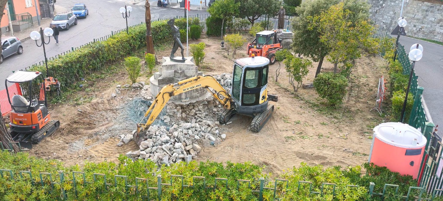 Oriolo, al via i lavori per la riqualificazione della Villetta Comunale - Foto: Uff. Stampa Comune di Oriolo
