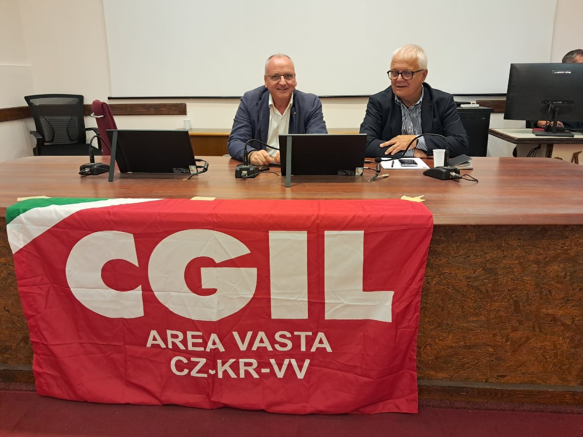 Lavoro, salari e sanità: da Catanzaro la Cgil rilancia la mobilitazione nazionale e regionale - Foto: Uff. Stampa CGIL Area Vasta