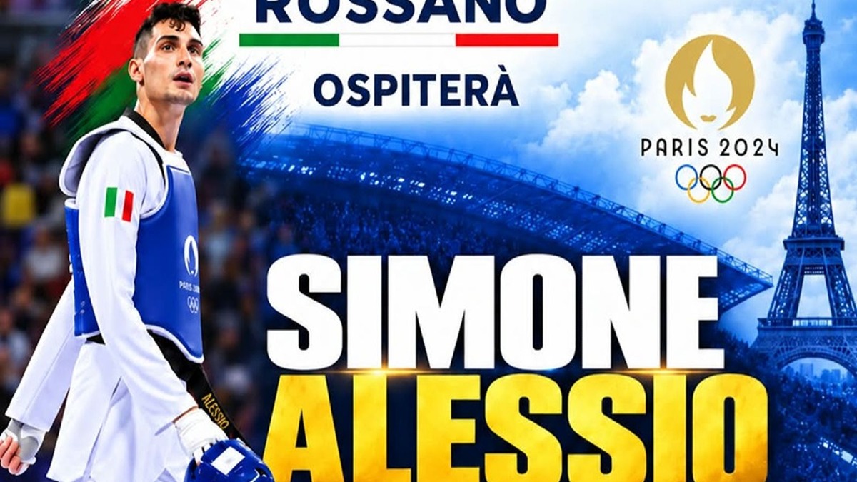Simone Alessio a Rossano, il campione olimpico incontra gli studenti -  Foto Uff. Stampa ITAS ITC Rossano 
