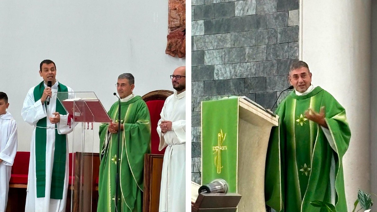 Rende, la comunità di San Carlo Borromeo accoglie il nuovo viceparroco don Franco - Foto Uff. Stampa Parrocchia San Carlo Borromeo Rende 