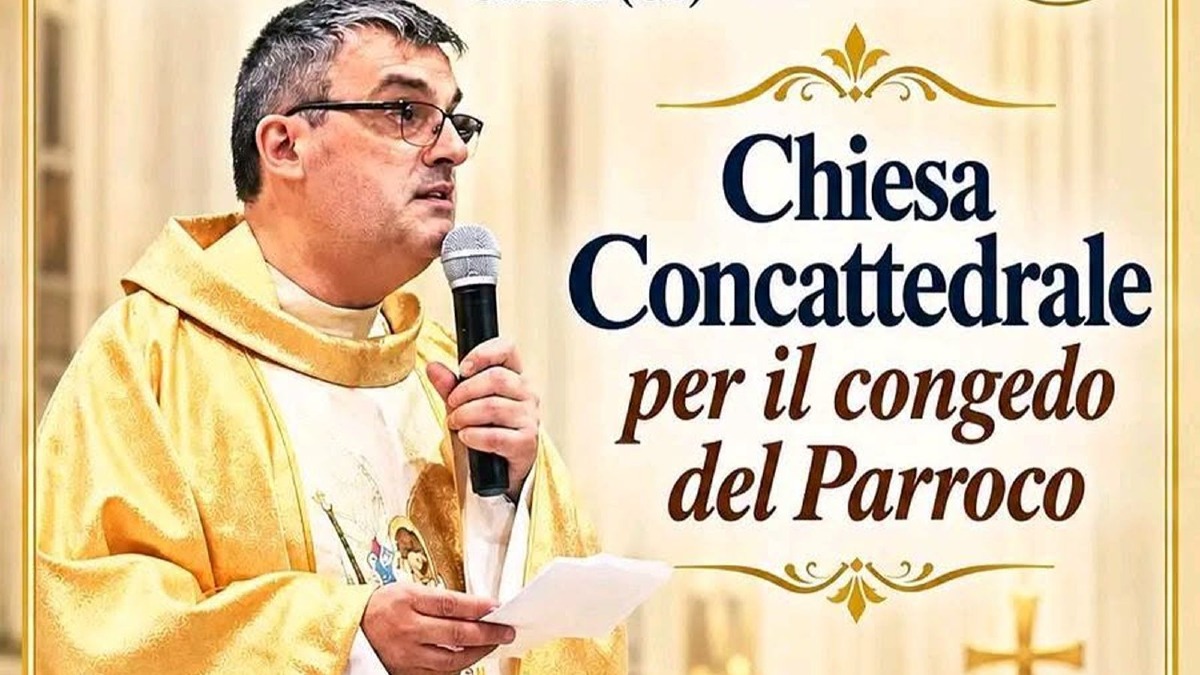 Cariati, il parroco don Gaetano Federico si prepara al congedo: due celebrazioni in Concattedrale - Foto: Locandina Ufficiale 