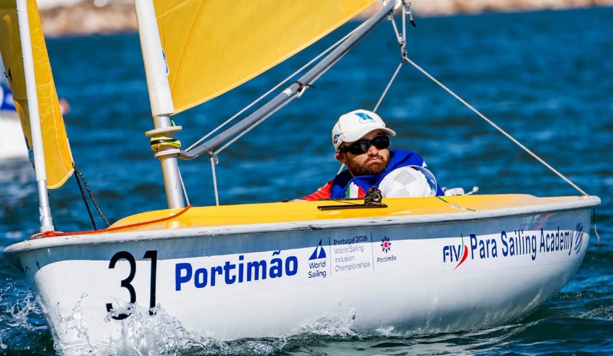 Vela inclusiva, Vincenzo Gulino conquista il bronzo mondiale a Portimão - Foto Uff. Stampa Club Velico Crotone 