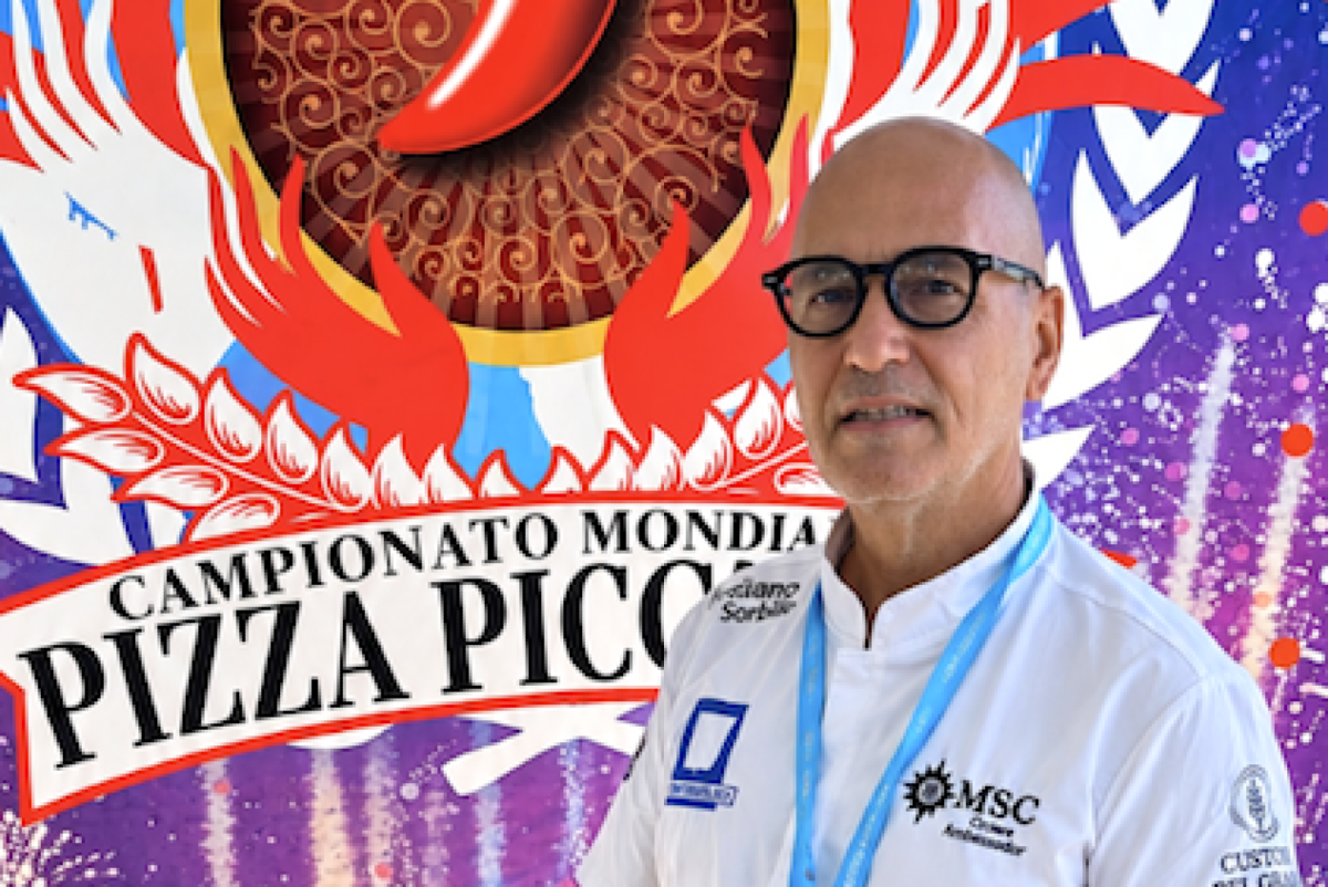 Luciano Sorbillo a Grisolia per il Campionato Mondiale della Pizza Piccante - Foto: Uff. Stampa Luciano Sorbillo 