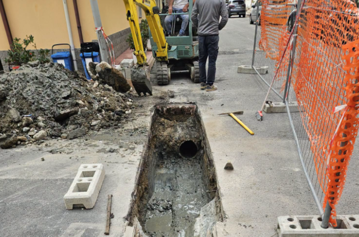Botricello, nuovi interventi per la raccolta delle acque piovane: investiti oltre 9 mila euro - Foto: Uff. Stampa Comune di Botricello