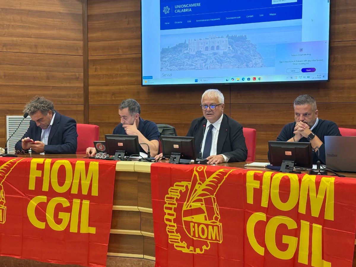 Calabria, la sfida del rilancio industriale: «Senza industria non può esserci sviluppo» - Foto: Uff. Stampa CGIL Calabria