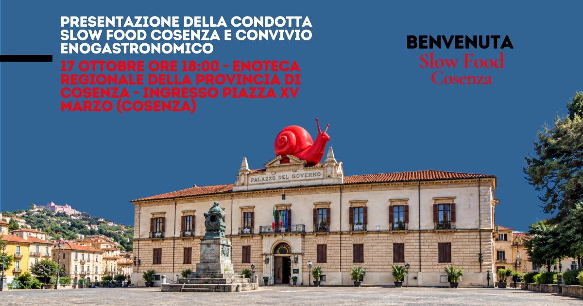 Nasce Slow Food Cosenza: si rafforza la rete territoriale di Slow Food in Calabria - Foto: Uff Stampa Slow Food Cosenza