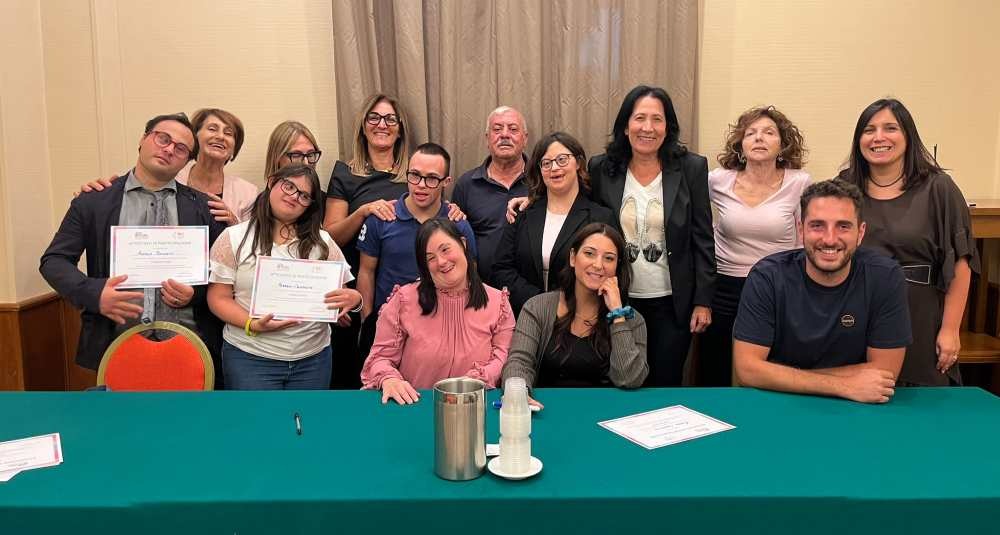 Cosenza, dieci giovani con sindrome di Down concludono il progetto “I Cinque Sensi” - Foto Uff Stampa Comune di Cosenza 