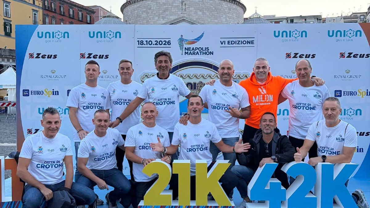Milon Runners protagonista a Napoli: atleti alla Neapolis Marathon 2026 - Foto Uff Stampa Milon runners