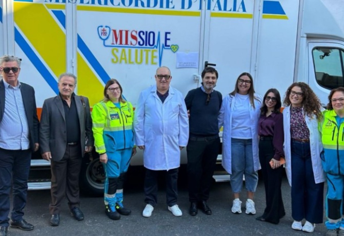 Cutro, successo per “Missione Salute”: circa 80 visite e screening gratuiti - Foto: Misericordia Cutro