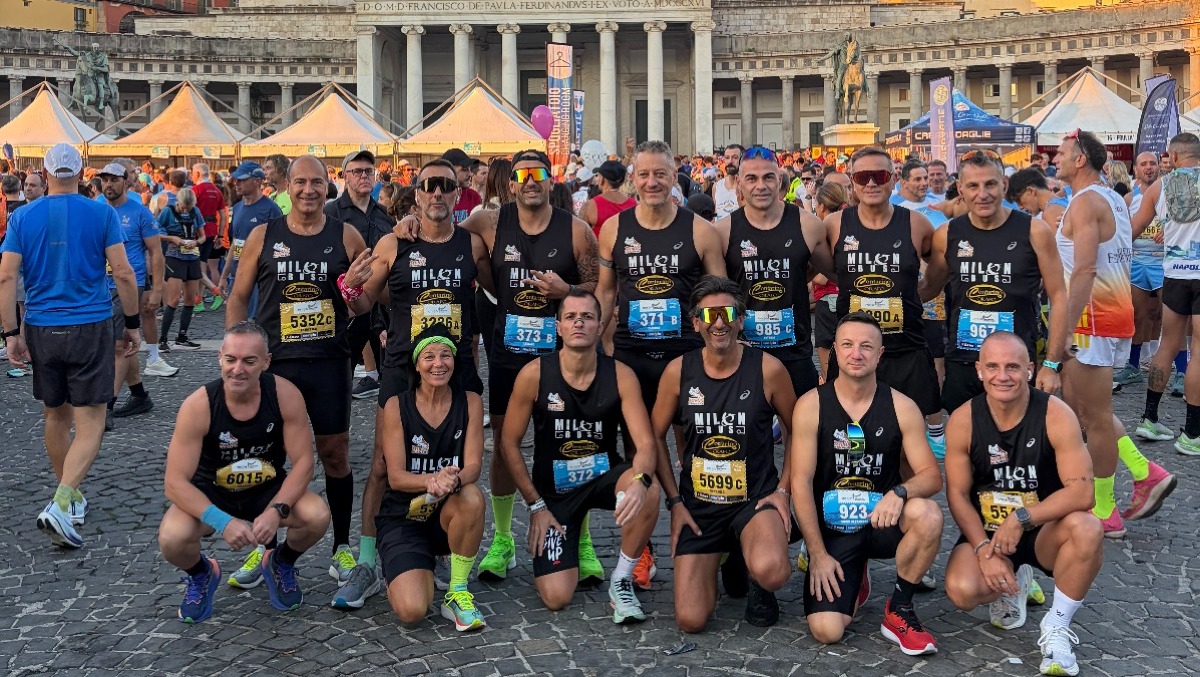 Milonrunners - Napoli-Roma, derby del Sud podistico: 14 atleti protagonisti - Foto: Uff. Stampa Milonrunners