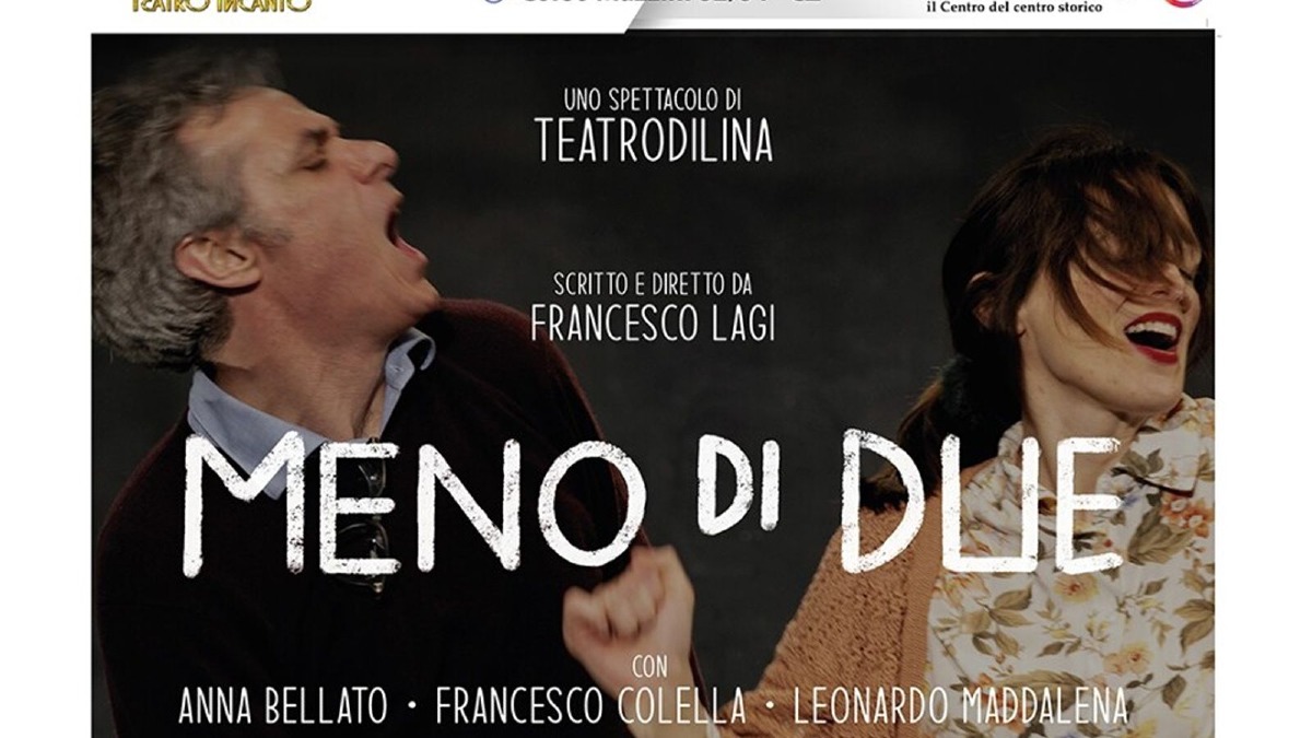 Francesco Colella torna a Catanzaro: “Meno di due” apre la stagione del Teatro Comunale - Foto Uff. Stampa Teatro Comunale Catanzaro