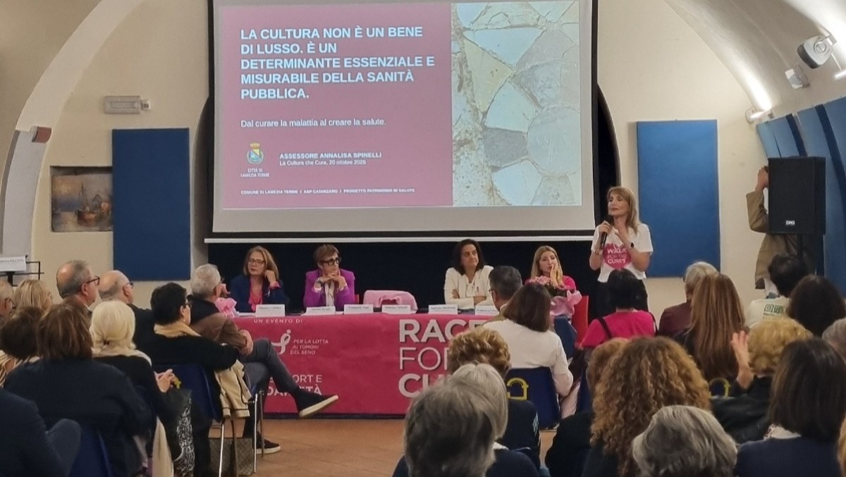  Lamezia Terme, “La cultura che cura”: alleanza tra sanità, arte e welfare  - Foto: Uff. Stampa Comune di Lamezia Terme