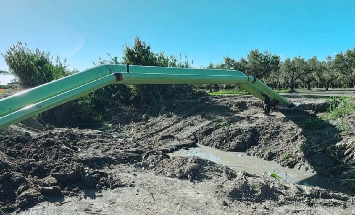 Catanzaro, rete irrigua: lavori al 50% per mettere in sicurezza 2.380 ettari - Foto: Uff. Stampa Consorzio di Bonifica della Calabria